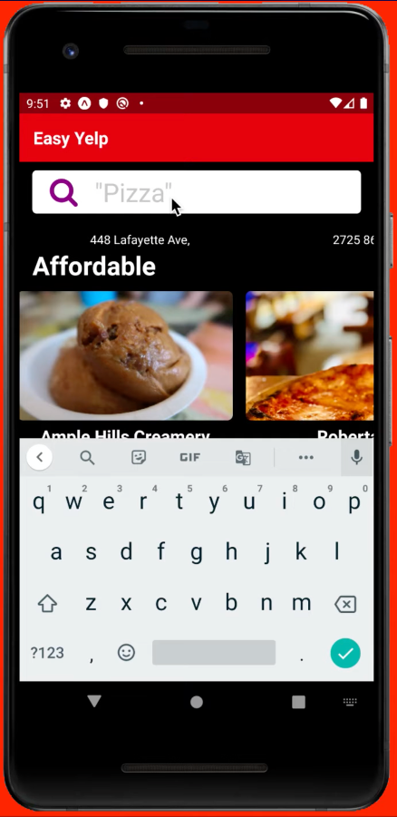 Mobile Screen Mockup 1