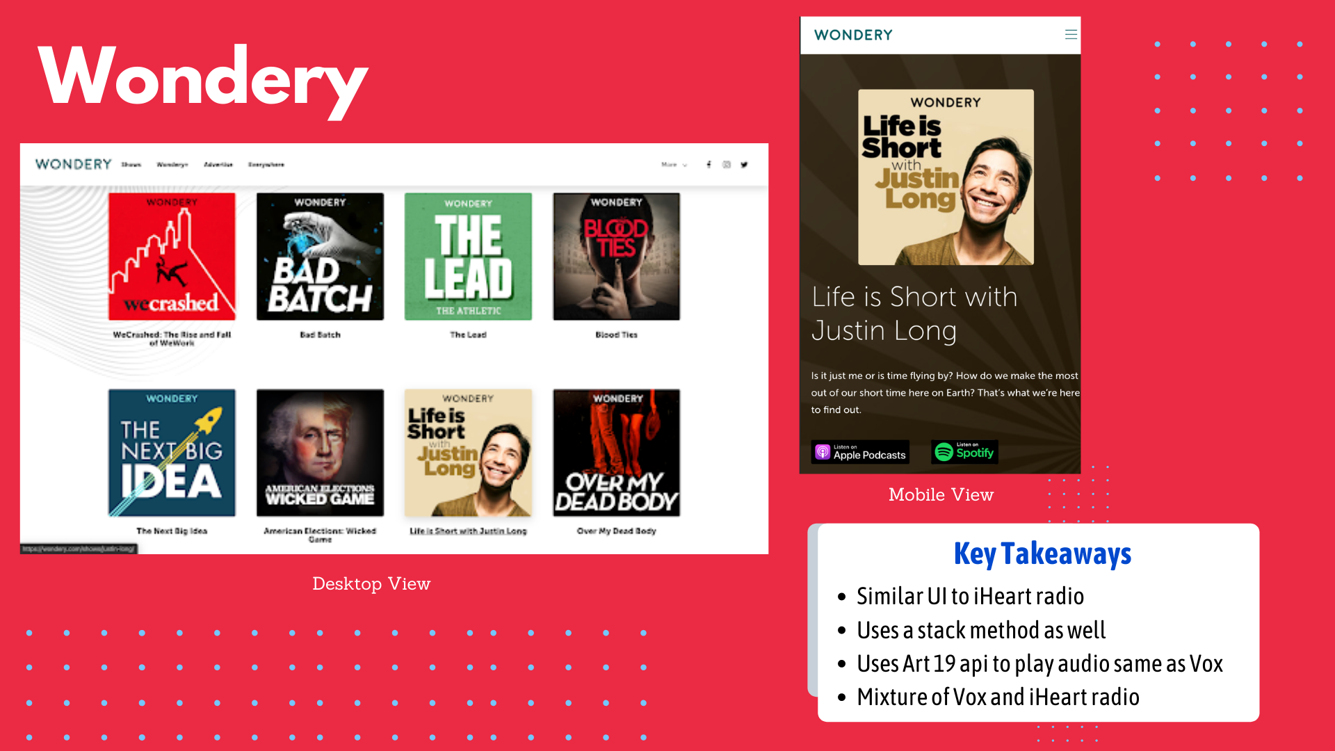 Web Screen Mockup