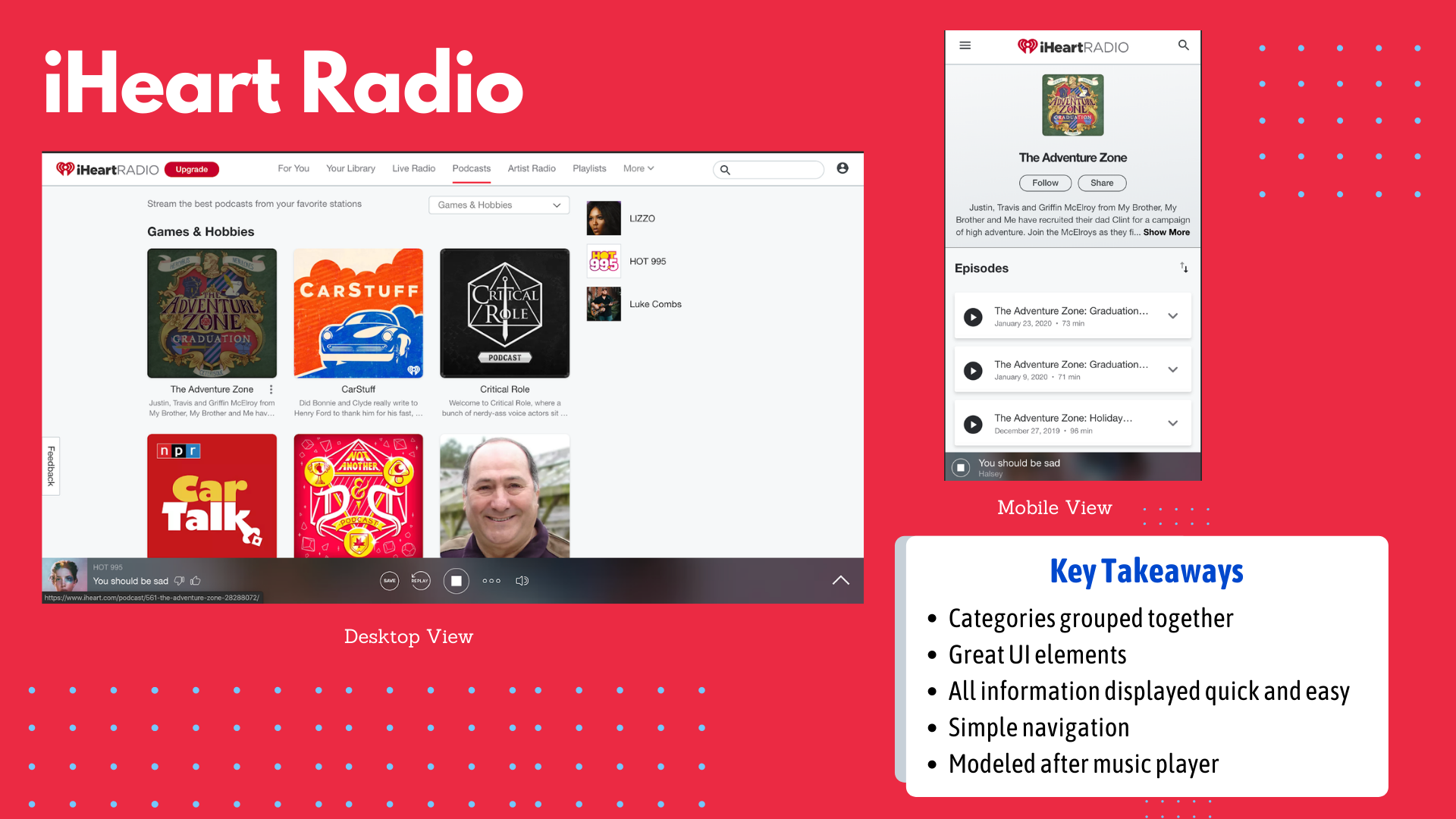 Web Screen Mockup