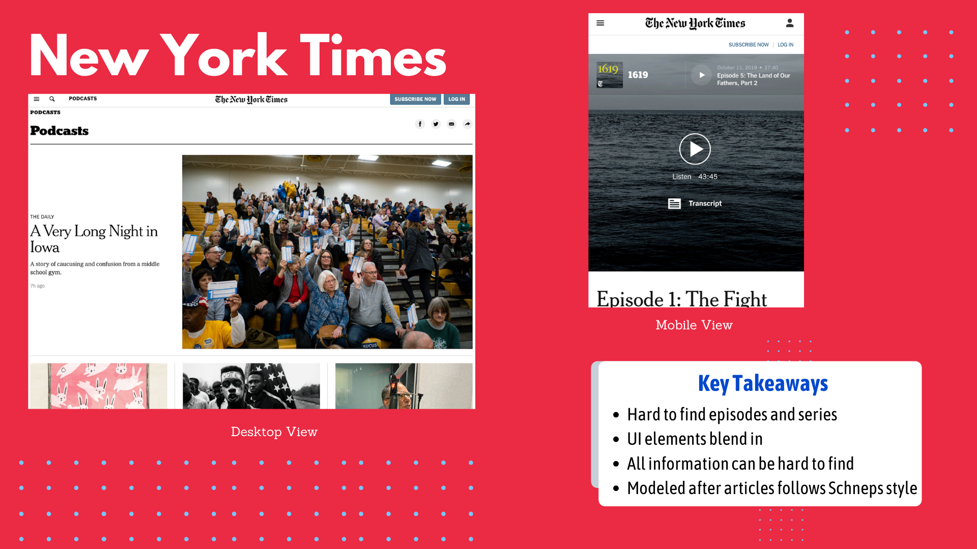 Web Screen Mockup