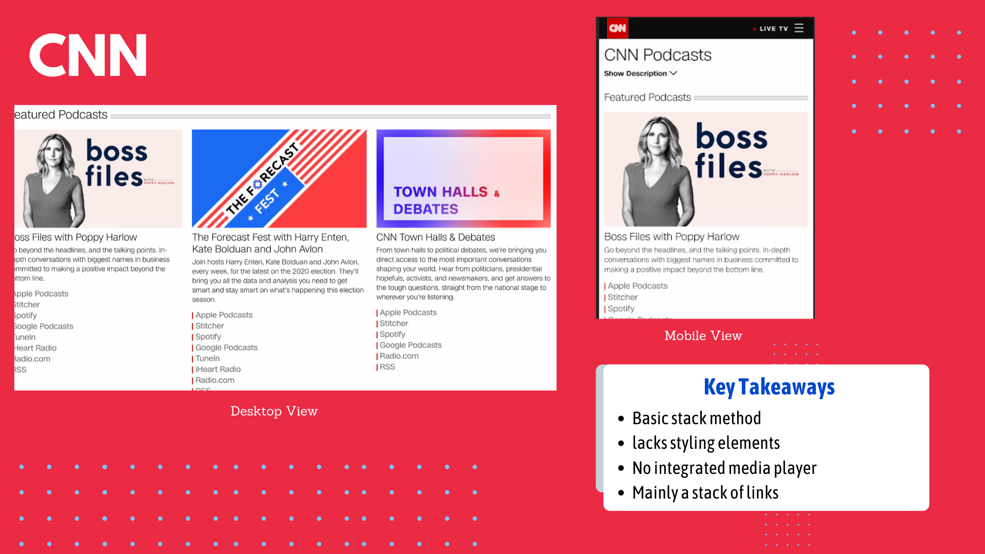 Web Screen Mockup