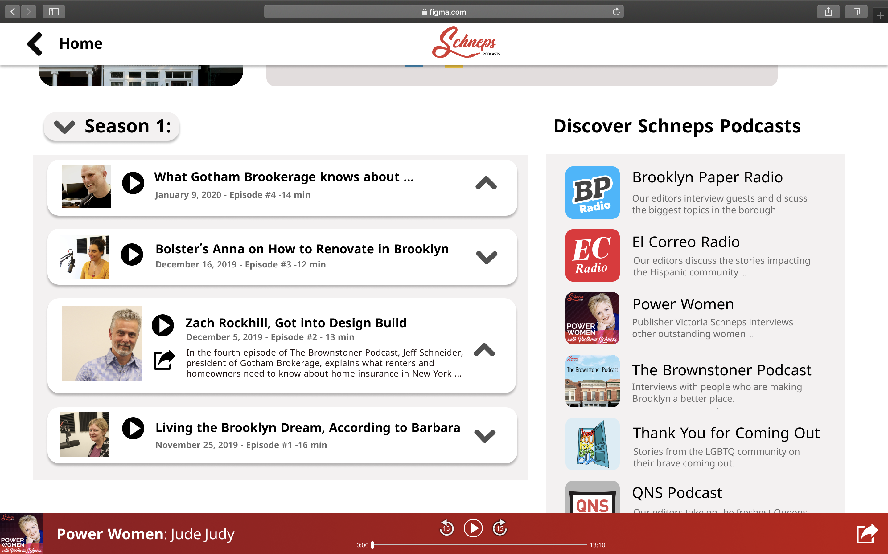 Web Screen Mockup